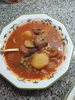 Una foto de Estofado de Jabalí