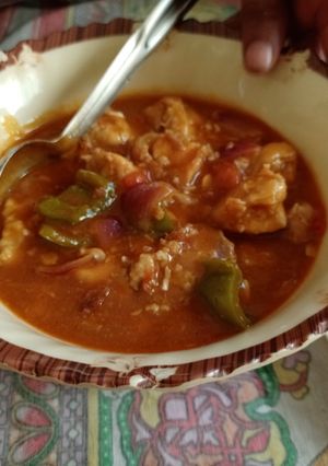 A picture of Chicken manchurian.