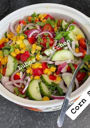 A picture of Corn salad:.