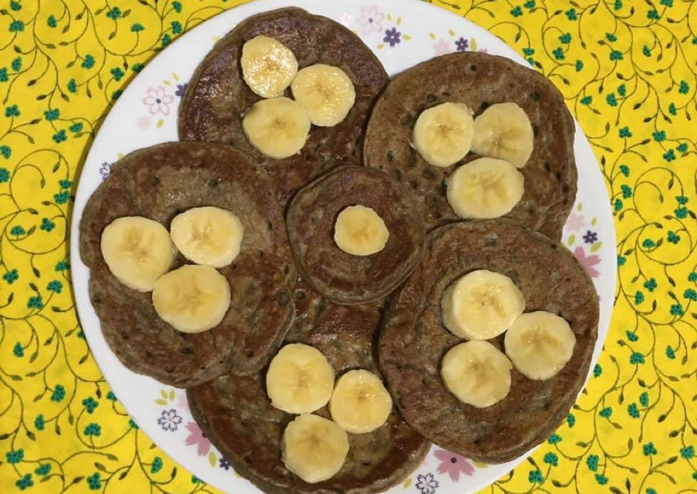 Banana Jaggery Pancakes