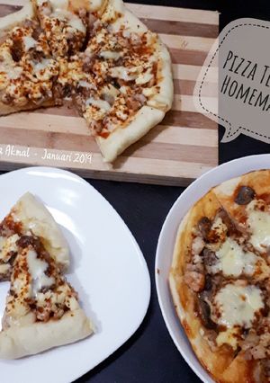 Foto resep Pizza Teflon Homemade