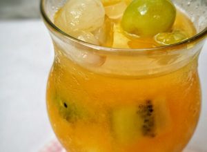 Foto resep Es Buah Nata de Coco Kuah Jeruk