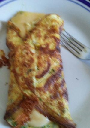 Una foto de Doble Omelette fácil y rápido 😝