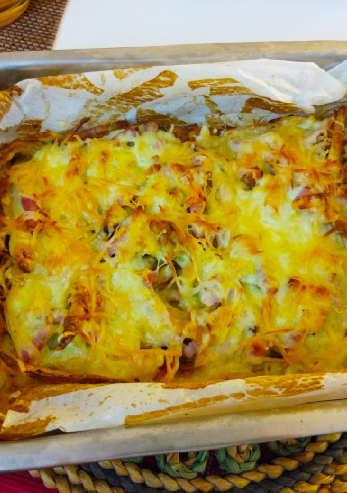 Una foto de Patatas cheese-bacon (Foster's)