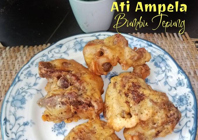 Resep Ati Ampela Bumbu Tepung Oleh DEWI SARASWATI - Cookpad