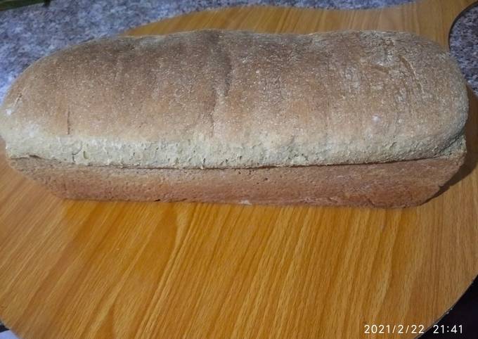 Pain de mie avec semoule de blĂ© complet đ