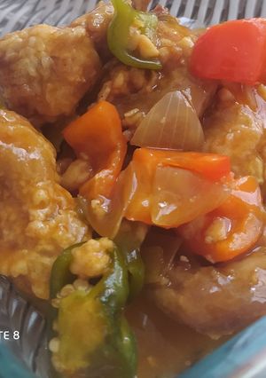 Foto resep Ayam asem manis
