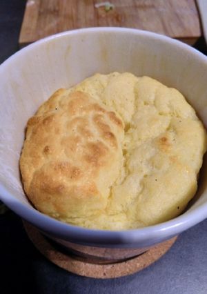 Une photo de Soufflé au fromage
