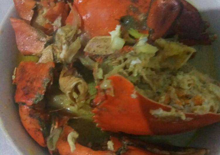 Kepiting bumbu kare