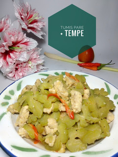 Foto resep Tumis Pare + Tempe