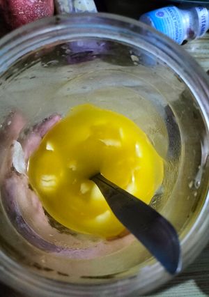 Foto resep Es kelapa orange