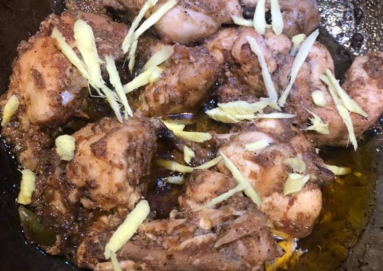 How to Make Favorite Namkeen chicken krahi