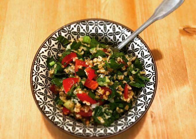 Tabouleh Salad, Fresh and Delicious