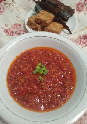 Foto resep Sambel terasi bunda