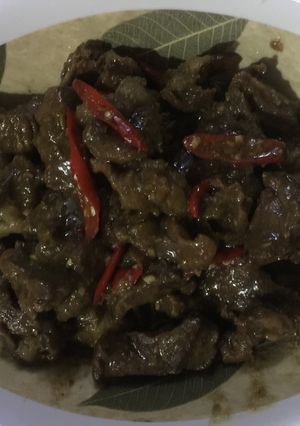 Foto resep Beef sandung lamur teriyaki