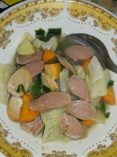 Foto resep Sayur Sop Sosis Segarrr