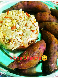 बादाम का हलवा (Badam ka halwa recipe in Hindi) रेसिपी मुख्य फोटो