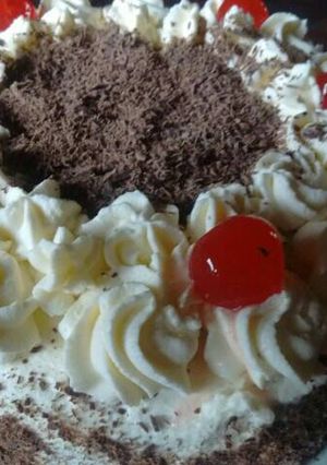 Una foto de Torta selva negra