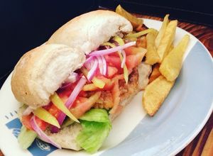 Una foto de Churrasco marino 🐟🥖