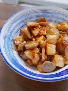 Foto resep Tahu Goreng Saus Plum