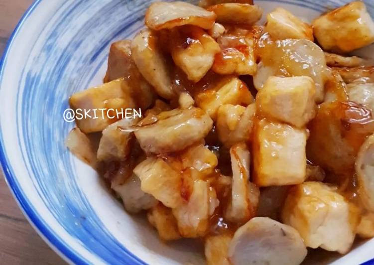 Bagaimana Menyiapkan Tahu Goreng Saus Plum Anti Gagal