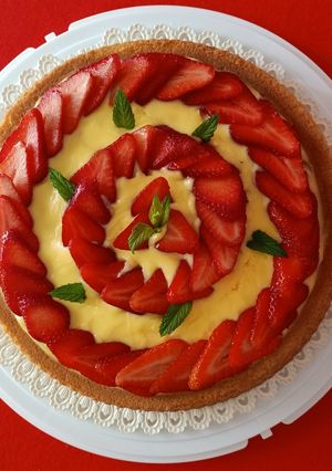 Foto di Crostata morbida alle fragole