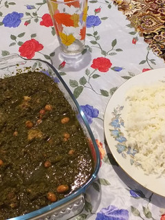 عکسی از دستور قرمه سبزی