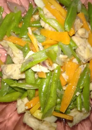 Foto resep Tumis buncis wortel tempe