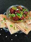 சப்பாத்தி மஞ்சுரியன்(chapati manchurian recipe in tamil)