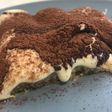 Tiramisú con crema de orujo