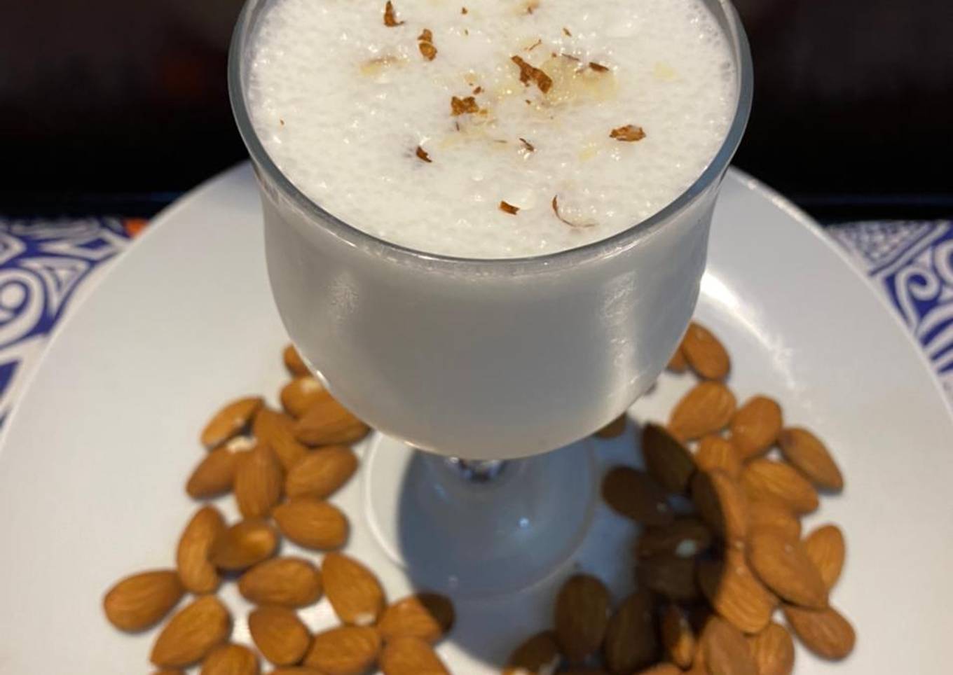 Almond milk shake