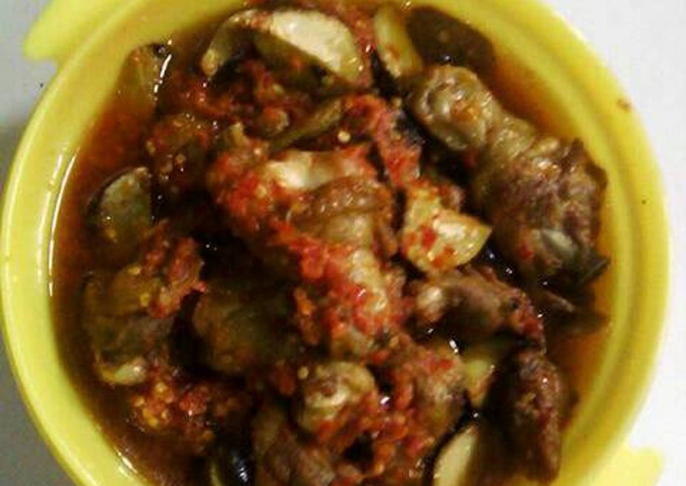 Balado Ayam sama Jengkol ala Sri Yudha