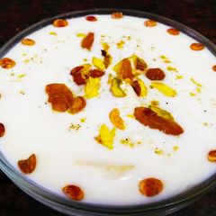 A picture of Banana Raita.