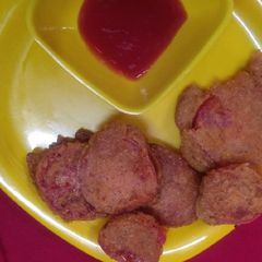 A picture of Tomato Fritters.