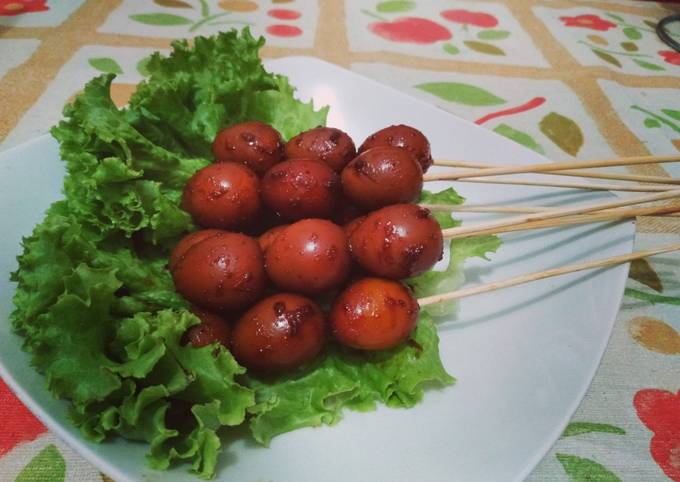 Sate Telur Puyuh