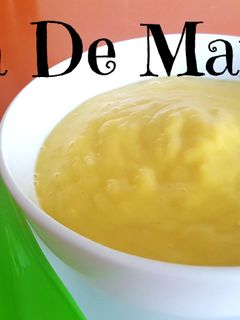 Una foto de Salsa de mango o vinagreta de mango casera