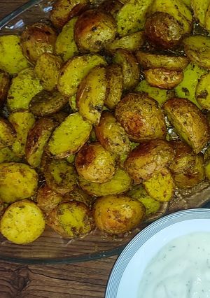 عکسی از دستور سیبزمینی تنوری با شوید