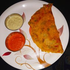 A picture of Special vegetable dosa.