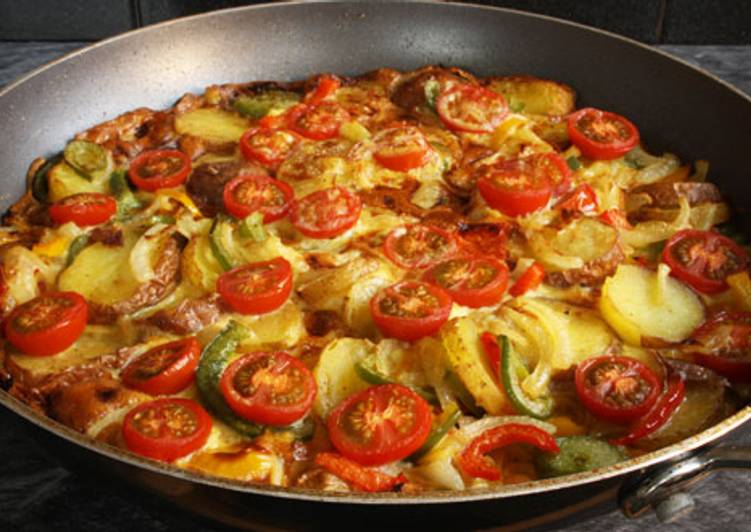 املت سبزیجات + سیب زمینی تنوری دستور توسط mahdi rahimi - کوکپد
