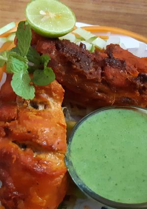 A picture of Chicken tandoori.