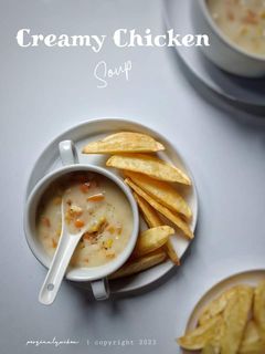 Foto resep Creamy Chicken Soup