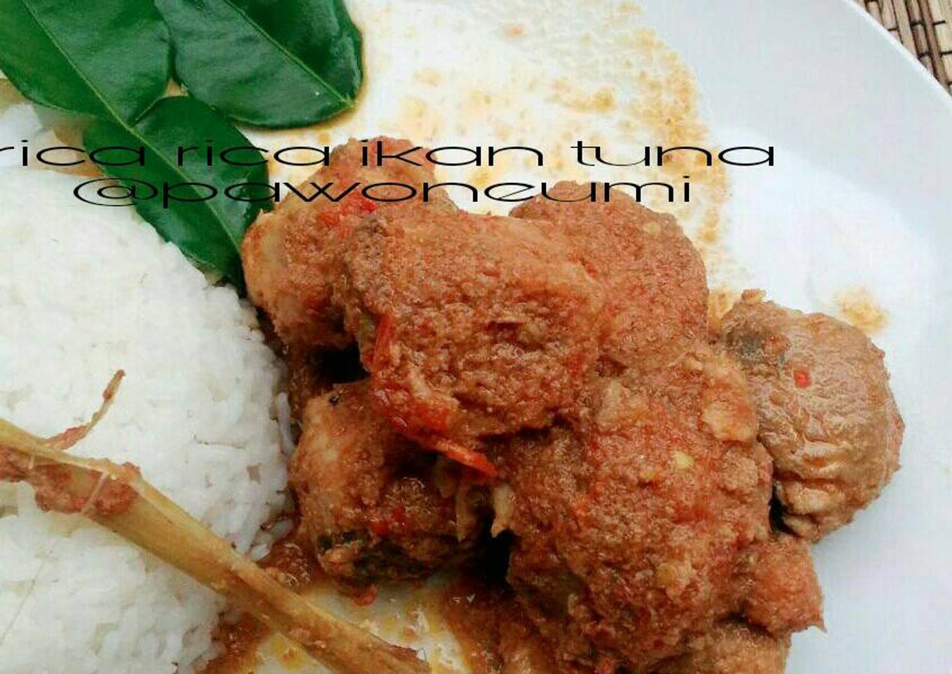 Rica rica ikan tuna