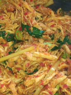 Foto resep Ayam suwir pete kemangi