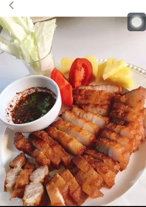 รูปของ หมู3ชั้น ทอดกรอบ