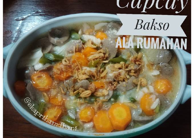 Resep Capcay Bakso ala Rumahan oleh eka prihamdhani Cookpad