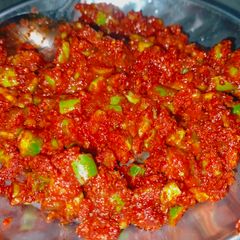 A picture of ટીંડોરા નું અથાણું.