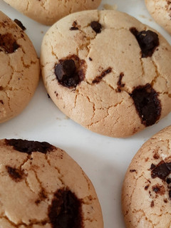 Una foto de Galletas especiadas con chocolate puro
