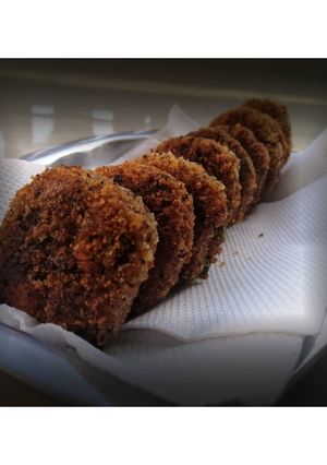 A picture of Vegetable Cutlets.