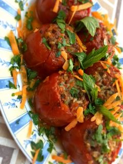 صورة لوصفة بندوره محشيه (طماطم 🍅)