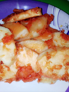 Doya me flour (yam rita) ainihin hoton girkin